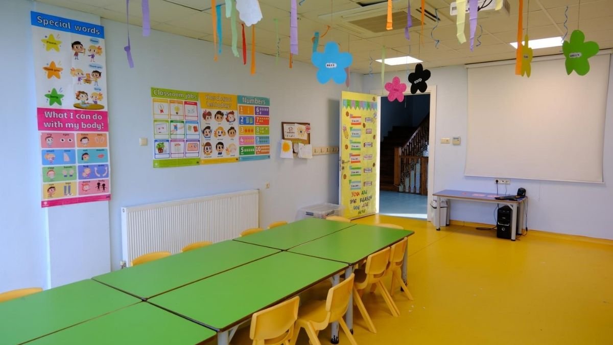 Anaokulu İngilizce Sınıfı